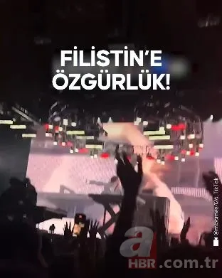 Ünlü şarkıcı Lorde'den dev sahnede dik duruş! New York’ta "Filistin’e Özgürlük" sözleri böyle yankılandı 3
