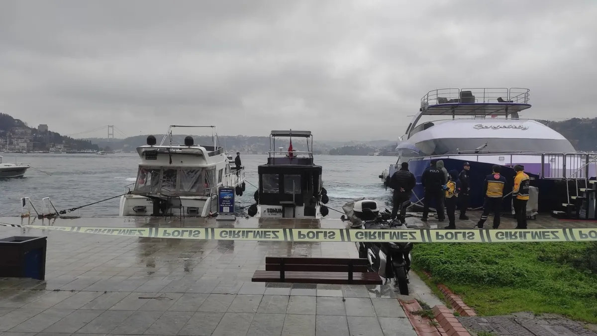 İstanbul'da korkunç olay! Bebek'te denizde ceset bulundu