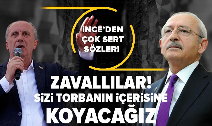 İnceden sert sözler! Torbanın içerisine koyacağız