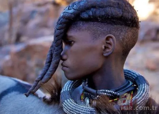 Dünyanın en ilginç kabilesi! Himba kabilesinin kadınları hamile kalmak için... 9