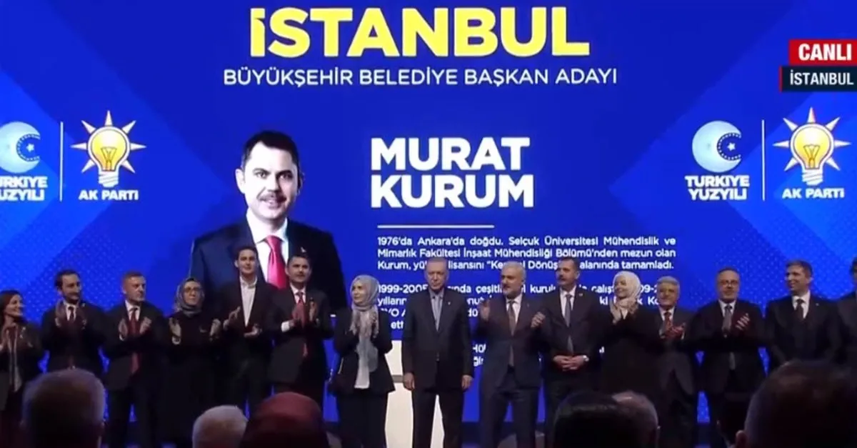 AK Parti İstanbul adayı Murat Kurum oldu