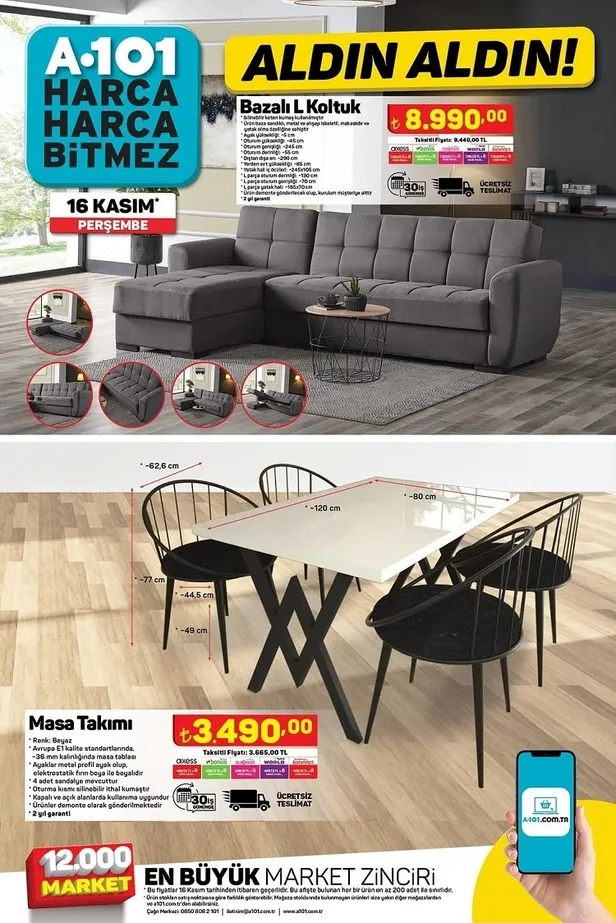 A101 21 Kasım aktüel ürünler kataloğu yayınladı! A101 afişinde Elektrikli ısıtıcı 439 TL, Saç düzleştirici 179 TL, Samsung Cyclone Süpürge 2.799 TL’den satışa sunuluyor