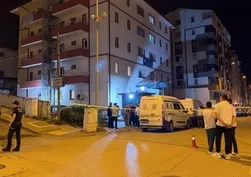 Trabzon'da araçların üstüne İHA düştü!