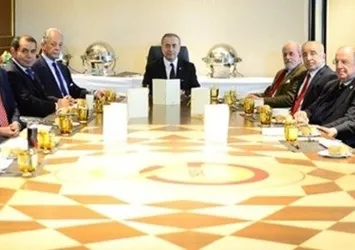 Galatasaray'da başkanlar buluştu