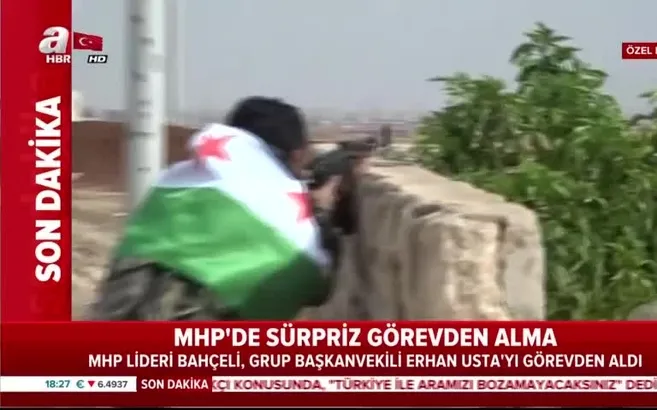 A Haber YPG'nin kontrolündeki bölgeyi görüntüledi