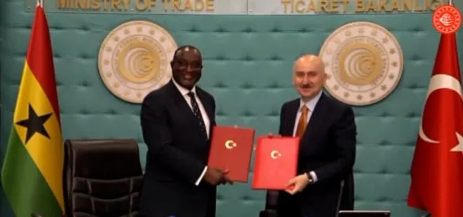 Türkiye ile Gana arasında imzalar atıldı! Hedef 1 milyar dolar