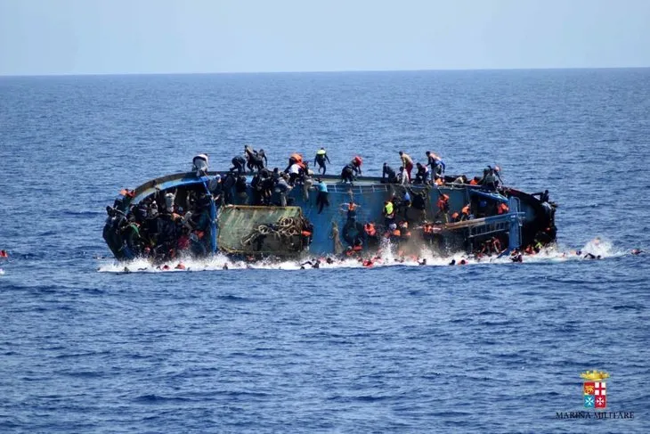 Libya açıklarında göçmen faciası