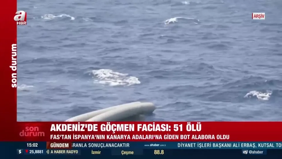 Akdeniz’de göçmen faciası: 51 ölü