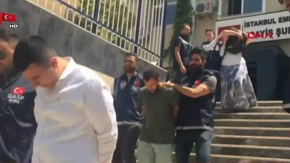 11 kişilik gasp çetesi çökertildi |Video