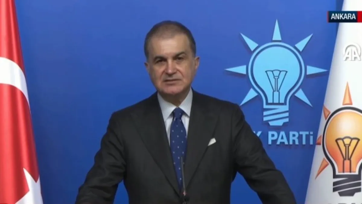 AK Parti sözcüsü Ömer Çelik: CHP'de bir yönetim sorunu var!