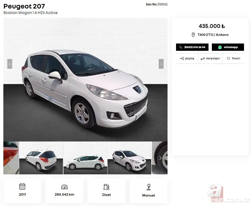 Renault ekim ayı yenilenmiş 2. El araç modelleri ve fiyatlarını açıkladı! 230 bin TL’den başlayan fiyatlarla Fiat, Renault, Peugeot, Volkswagen, Hyundai... 19