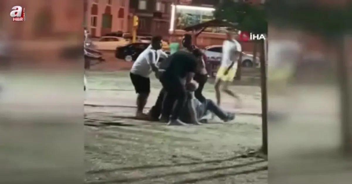 Edirne'de tekmeli yumruklu kavga