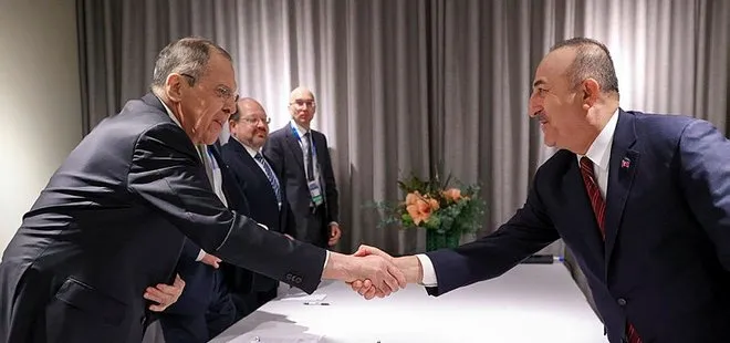 Bakan Mevlüt Çavuşoğlu Rusya Dışişleri Bakanı Sergey Lavrov ile görüştü