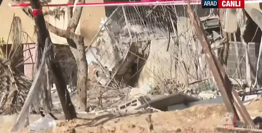 Demir Kubbe delik deşik! A Haber İsrail'deki yıkımı görüntüledi 11