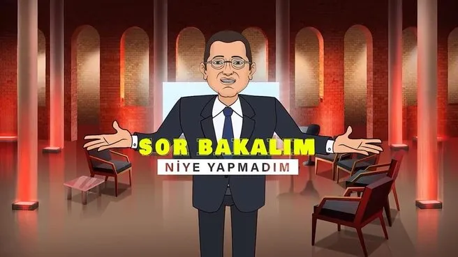 CHP'li Ekrem İmamoğlu'nun 'metro' beceriksizliği animasyon filmine konu oldu!