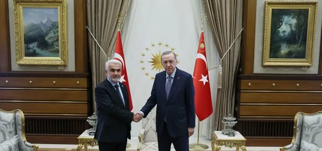 Başkan Erdoğan Zekeriya Yapıcıoğlu ve Önder Aksakal ile görüştü