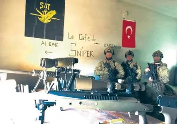 SAT komandolarımız El Bab’da