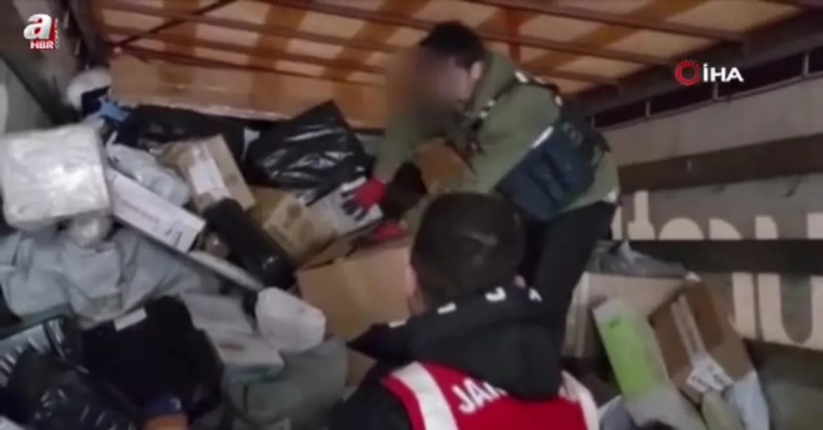 Otoyolda durdurulan tırdan ele geçirildi