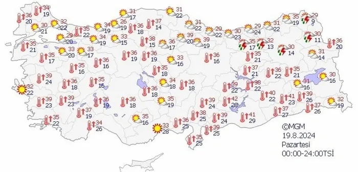 Meteoroloji'den sıcak hava uyarısı! Yurt genelinde etkili olacak - 4