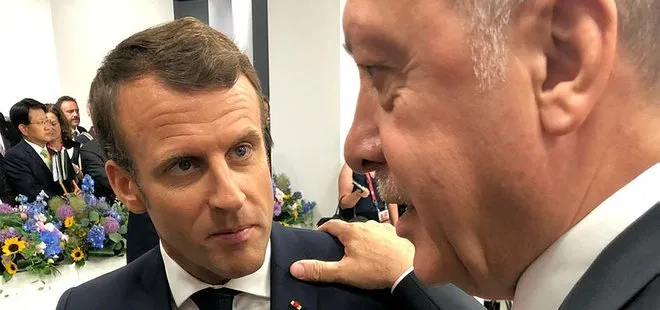 Erdoğan Macron’un yüzüne söyledi! Bak! Sen konuşamazsın