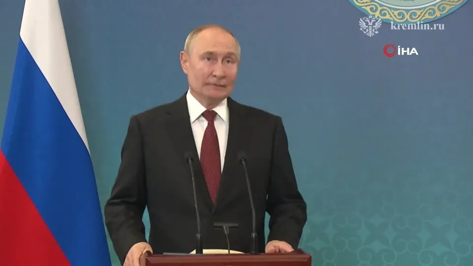Rusya Devlet Başkanı Vladimir Putin: Cumhurbaşkanı Erdoğan’ın siyasi iradesi uluslararası barışa katkı sunuyor