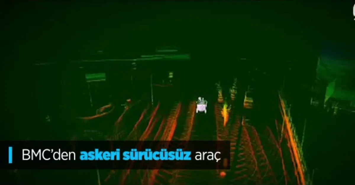 BMC'den askeri sürücüsüz araç | Video