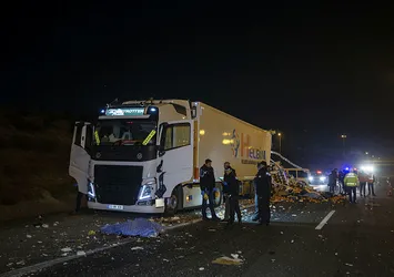 Ankara'da feci kaza! Lastiği değiştirirken...
