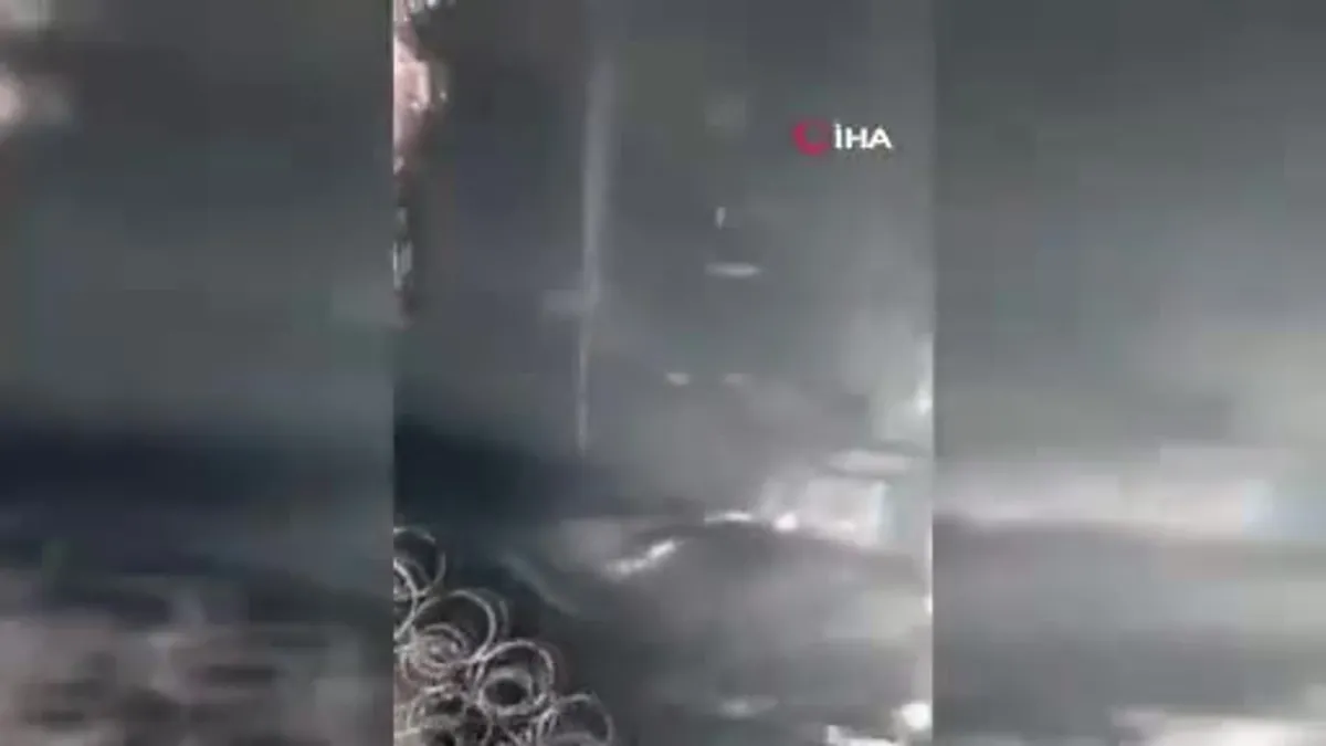 Van’ın Tuşba ilçesinde ev yangını