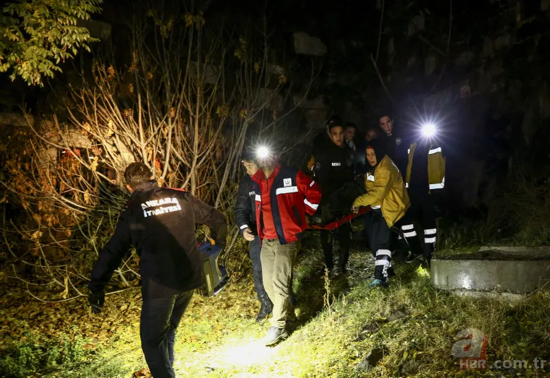 Ankara Kalesi'nden düşen genç kız ağır yaralandı 2
