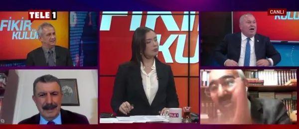 Tele 1’in konuğu 6’lı masaya ’Amerikan projesi’ dedi: Apar topar yayından alındı