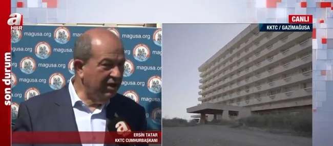 Kapalı Maraş 2 yıl önce açıldı! Cumhurbaşkanı Ersin Tatar A Haber’in sorularını yanıtladı