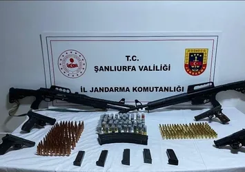Şanlıurfa'da uyuşturucu ve silah kaçakçılığı operasyonu!