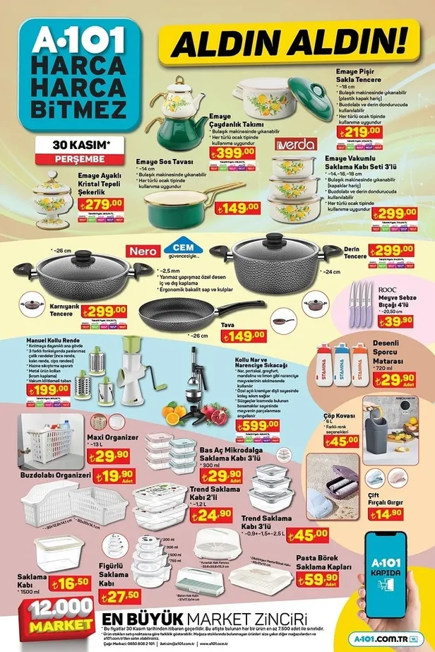 4 Aralık A101 aktüel ürünler kataloğunu yayınladı! A101’de 150 CC Maxi Scooter, Mikrodalga Fırın, Çay Makinesi, Smart Led Tv uygun fiyata satışta… - 6