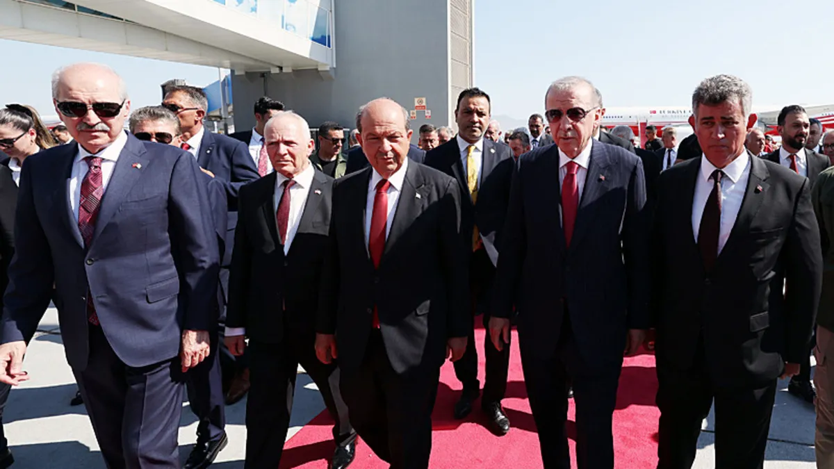 Devletin zirvesinden KKTC'ye 50. yıl çıkarması! Başkan Erdoğan Kıbrıs'ta...