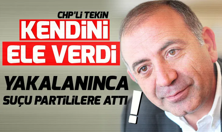 Kendini ele verdi! Yakalanınca suçu partililere attı