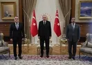 Başkan Erdoğan, Bayramov ile Hasanov’u kabul etti