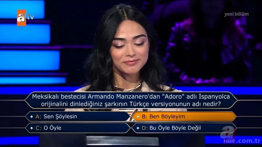 Ayşe Teyze'nin kaybolan Maviş'i Milyoner'de! Müge Anlı hayranları soruyu bildi bile 20