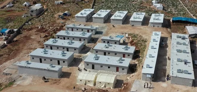 Emine Erdoğan’ın İdlibliler için bağışladığı 50 ev teslim edildi