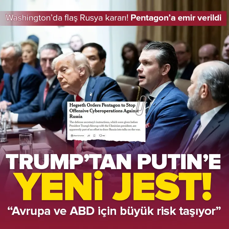 ABDden flaş Rusya kararı! Pentagona emir verildi