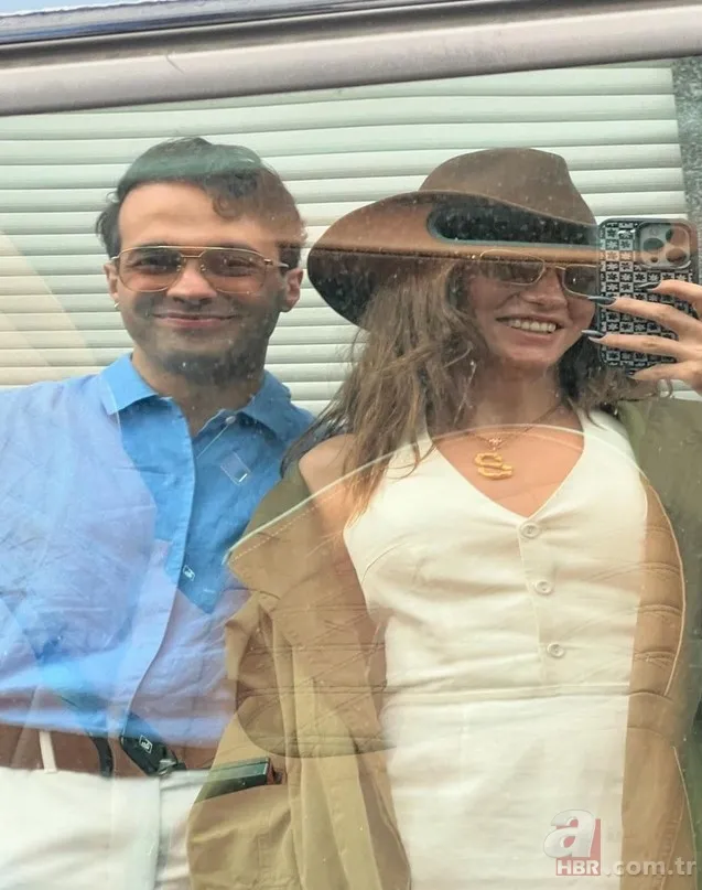 İlk kez paylaştı! Mert Demir ile Serenay Sarıkaya verdiği pozlarla sosyal medyayı salladı! 5
