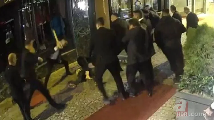 Ortaköy'de film sahnelerini aratmayan kavga: Korumalar 1'i kadın 3 kişiyi öldüresiye dövdü 3