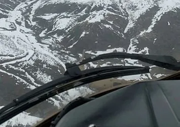 İşte Bitlis'te helikopterin düşmesine neden olan sis bulutları