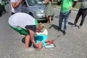 Göze kaçan sinek kazaya neden oldu!