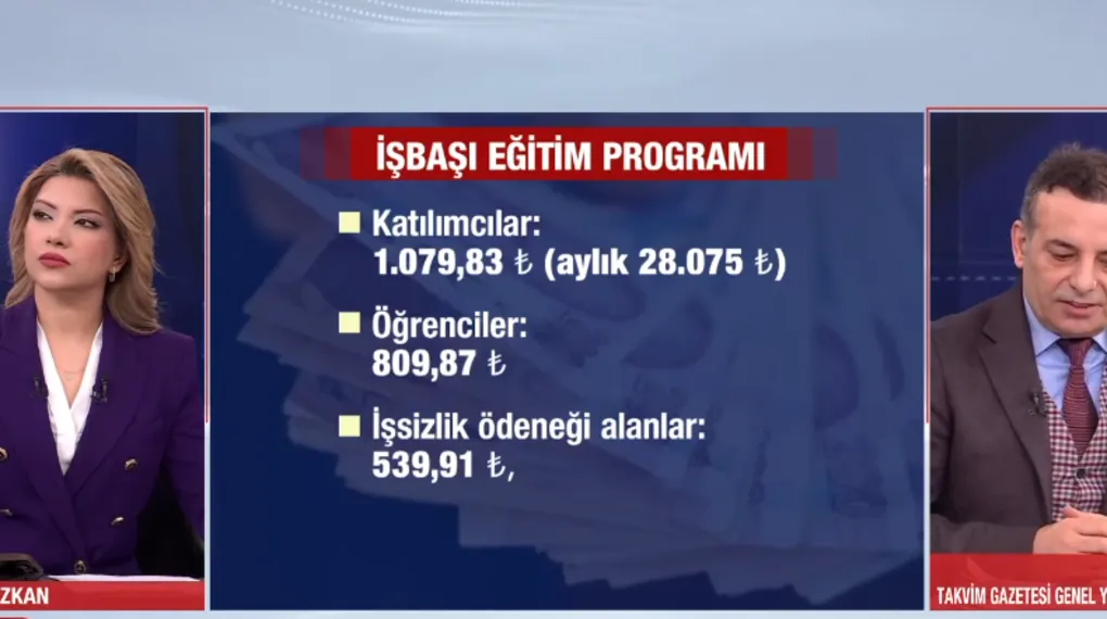 İş arayana kursa katılana harçlık