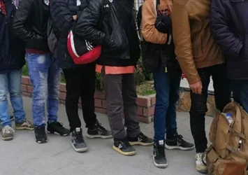 Edirne'de 13 düzensiz göçmen yakalandı