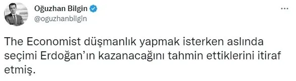Batı’nın tetikçileri devrede! The Economist’in Başkan Erdoğan’ı hedef alan skandal manşetine tepkiler çığ gibi! Türkiye’den yanıt gecikmedi: Cehalet dolu sahte gazetecilik