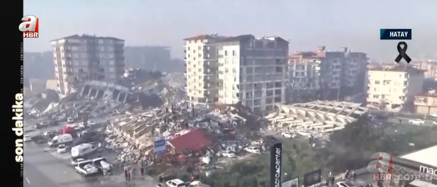 A Haber drone kamerasından DEPREM bölgesi! Facianın boyutunu gözler önüne seren dehşet verici görüntüler 17