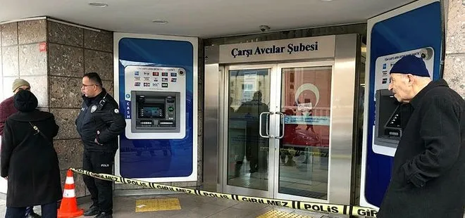 Son dakika: İstanbul Avcılar’da banka soygunu
