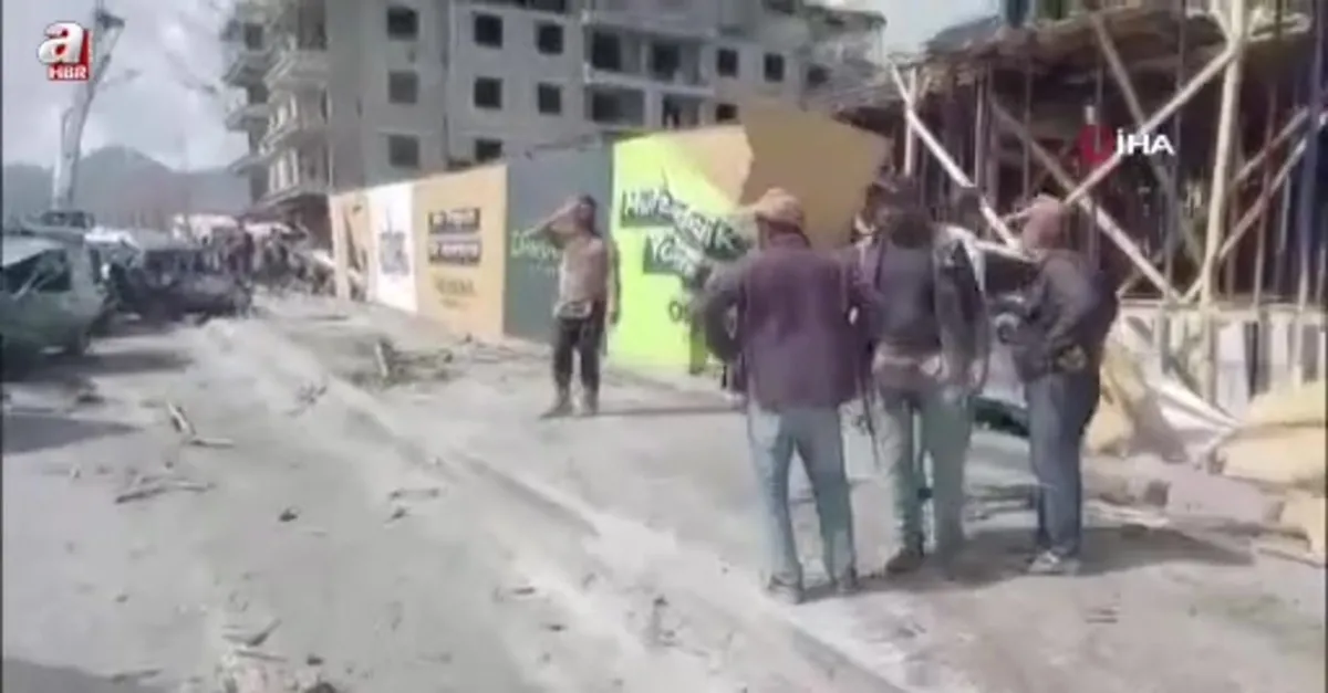 Erzurum’da feci kaza