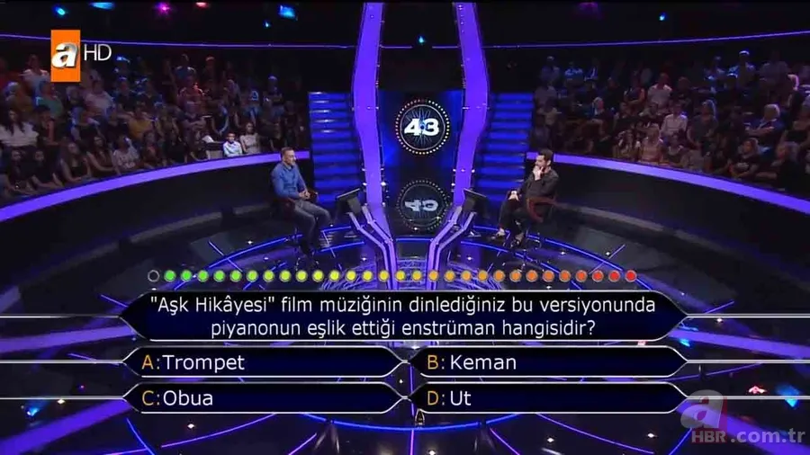 Milyoner tarihine geçen cevap! Kim Milyoner Olmak İster 833.yeni bölüm soru ve cevapları! 7